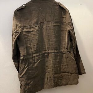 Zara Olive Military Field Jacket